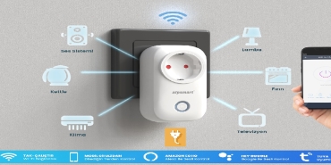 Akıllı Ev Sistemleri ile Entegre Çalışan Wi-Fi Destekli Priz Adaptörleri