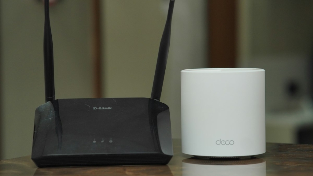 Çift bantlı kablosuz modem ve bağlı cihazlar (temsili görsel)