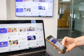 HDMI kablosuyla televizyona bağlanmış dizüstü bilgisayar (temsili görsel)