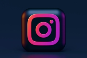 Üç boyutlu Instagram logosu